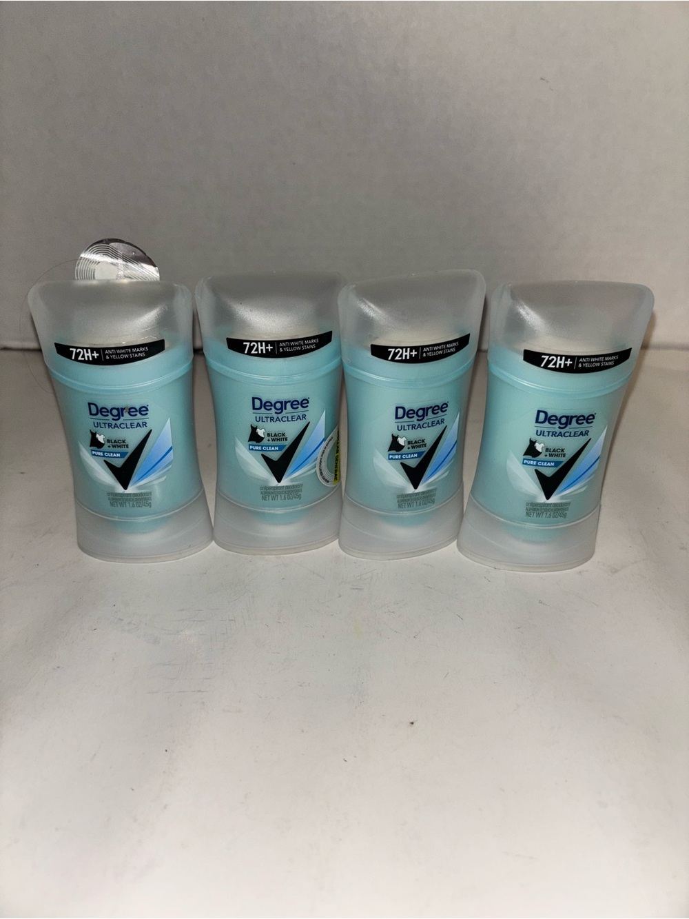 Degree Ultraclear Antiperspirant Deodorant Stick - Bundle of 4